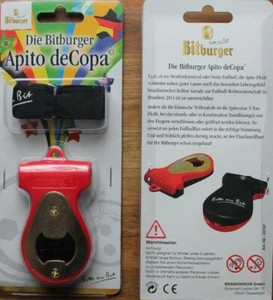 Bitburger Flaschenöffner Apito de Copa Die Pfeife der WM 2014 - Bild 1 von 3