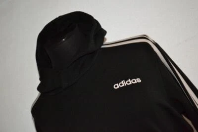 36172 Adidas Hoodie Pullover Black Cotton Blend Size Medium Womens - Image 1 of 4