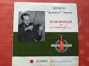 Classical LP's Beethoven - Ostrakh Violin "KREUTZER" Sonata VG+ Condition - Imagen 1 de 1