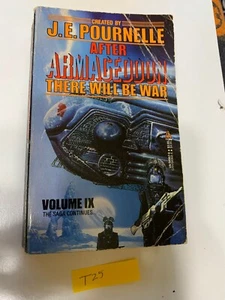 Después de Armageooon habrá guerra J.E. Tapa blanda vintage Pournelle 1990 T25 - Imagen 1 de 2
