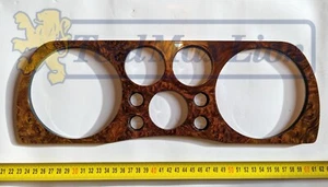 Garniture Bois (loupe d'orme) Façade Combiné Tableau de Bord 504 cc M1982-> - Picture 1 of 5