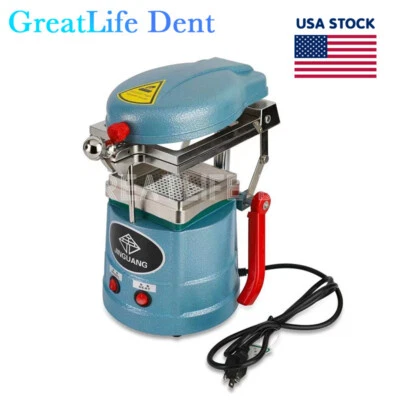 GREATLIFE DENT US Stock Dental Vacuum Former Lab Forming Molding Machine Thermoforming 110V