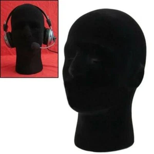 Male Mannequin Styrofoam Foam Manikin Head Model Wigs Glasses Cap Display I4h9 - Picture 1 of 12