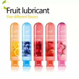 Sexuales Anales Lubricantes 80ml Sabor Fruta Sabores Gel Vaginales Oral Sexo - Picture 1 of 18
