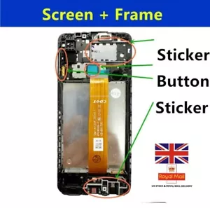 Für Samsung Galaxy A12 SM-A125F / SM-A127 LCD Touchscreen Display mit Rahmen - Bild 1 von 2