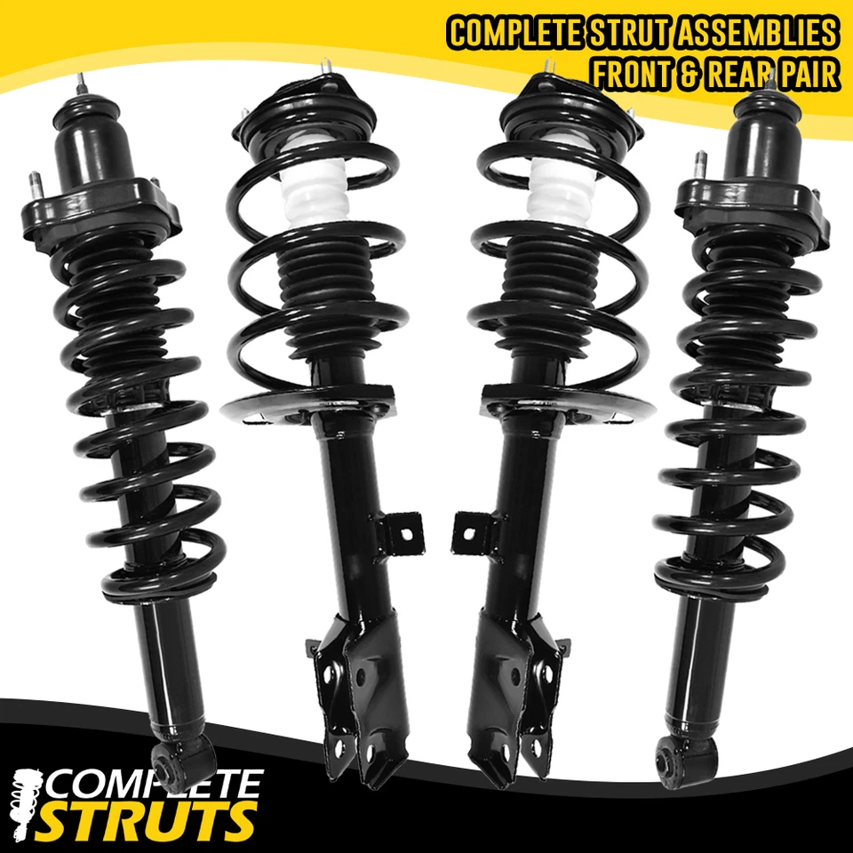 2007-2010 Jeep Patriot Front & Rear Complete Struts & Coil Spring Assemblies Foto 1 de 4