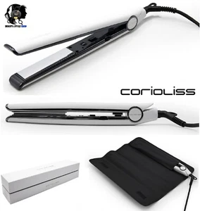 PIASTRA CAPELLI PROFESSIONALE CORIOLISS C1 WHITE SOFT TOUCH CHROME TITANIO 235° - Imagen 1 de 7