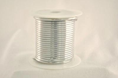 Alambre de armadura de aluminio 16 AWG 1 LB (422 pies) diámetro 0,050 Foto 1 de 2