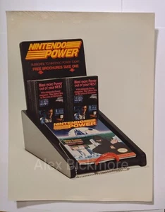 1980's Nintendo Internal 8" x 10" Photo Power Magazine Store Display Catalog @2 - Picture 1 of 3