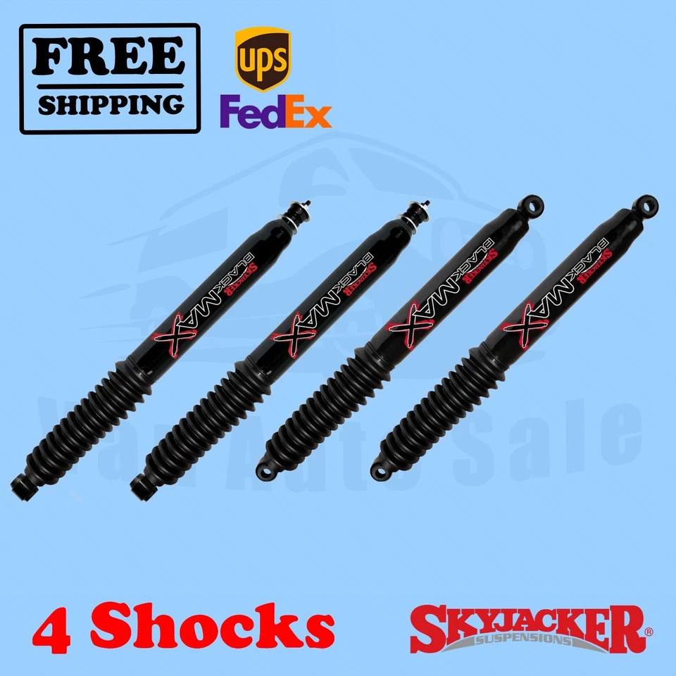 Amortiguadores Skyjacker Black Max 0-2" delanteros 0-1" elevación trasera para Ford F-250 4x4 80-86 Foto 1 de 4