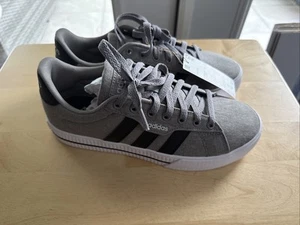 Adidas Skateboard Shoe Daily 3.0 Gray Size 7 Men New With Tags And Box - Picture 1 of 11