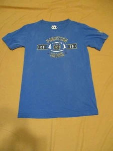 Notre Dame Fútbol 2016 "La Camisa" Azul Talla L Lucha Irlandesa ND Camiseta - Imagen 1 de 11
