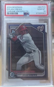 2024 Bowman Bowman Chrome Prospects #BCP-23 Dylan Crews - Bild 1 von 3