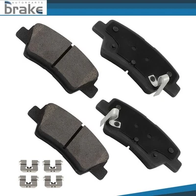 Fits 2017-2022 HYUNDAI Ioniq  2019-2022 KIA Niro EV Brake Rear Ceramic Pads Foto 1 de 4