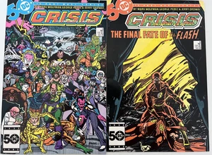 CRISIS. NUMBER'S 8-9. ( 2 ISSUE 1985 LOT). DC COMICS. - Picture 1 of 11