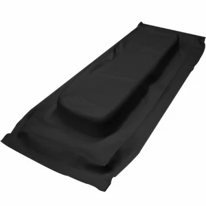 Black Front Seat Back Cover for E-Z-GO Freedom RXV (2016-Up) Golf Cart Models - Bild 1 von 1