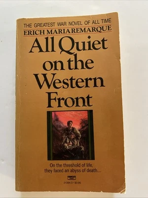 All Quiet on the Western Front-Erich Maria Remarque  PB - Image 1 of 3