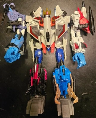transformers custom seeker combiner Starscream Thrust Dirge Ramjet Slipstream - Image 1 of 2