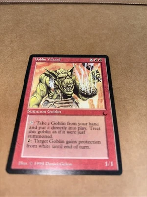 MTG Goblin Wizard The Dark English Rare. "Hot" - Image 1 of 4