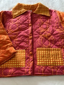 New Young Colors Girl’s Size 6X Small S Quilted Fall Coat Halloween Girls Jacket - Picture 1 of 4
