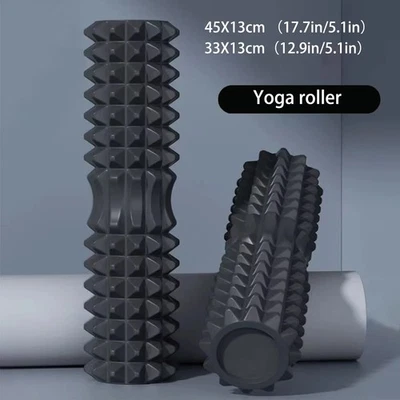 45cm Yoga Foam Roller Massage Fitness Pilates Block Set Exercise Tool - image 1 of 4