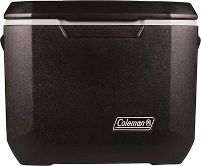Coleman 50 cuartos Xtreme enfriador de ruedas grande con paredes extra aisladas/mano/negro Foto 1 de 4