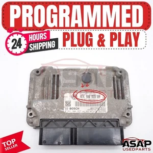 ๐ PROGRAMMED PLUG & PLAY ECM ECU 2.5L VW VOLKSWAGEN JETTA GOLF 2010 07K906055AH - Picture 1 of 7