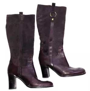 Winterstiefel Stiefel Marco Polo Leder Gr. 39 dkl braun - Bild 1 von 17