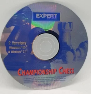 Championship Chess, PC, CD-ROM, Windows 95 Expert, 1997 - Bild 1 von 1