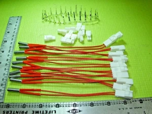 x10 12V 40W CARTUCHO CALENTADOR CON CONECTOR DE ACOPLAMIENTO IMPRESIÓN 3D NUEVO acelerado EE. UU. - Imagen 1 de 9