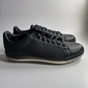 adidas Men’s 8 GO-TO SPIKELESS 1 BOOST GOLF SHOES Carbon / Grey Two GV6906 NEW - Imagen 1 de 8