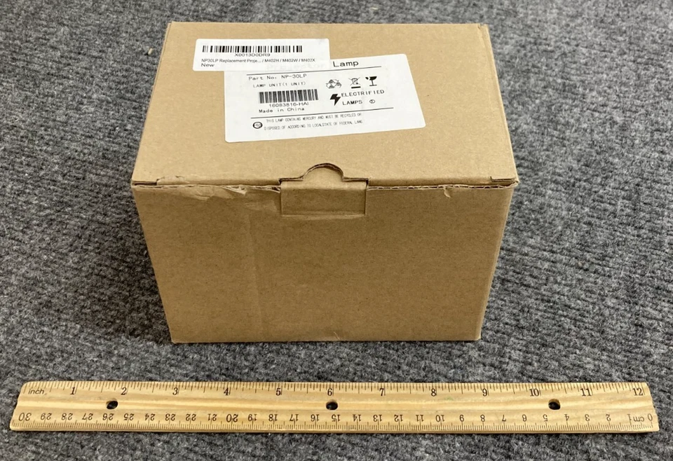Lámparas Electrificadas X0013D0DR9 Lámpara Proyector Repuesto NP-30LP - Caja Abierta - Foto 1 de 3