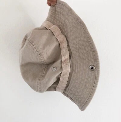Baby Gap Toddler Khaki Hat 4 - 5 T Years - Wide Brimmed Vintage Bucket Cap 2005 - Image 1 of 4