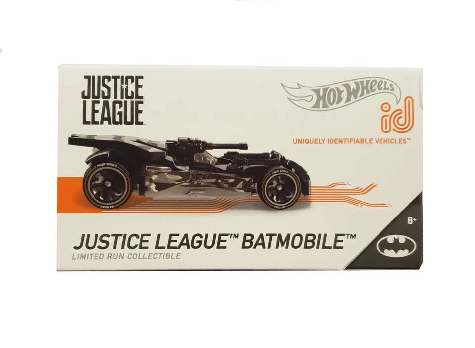 HOT WHEELS ID CARS JUSTICE LEAGUE BATMOBILE FXB24 - Image 1 of 1