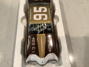 DARRELL WALTRIP AUTOGRAPHED 1971 MERCURY TERMINAL TRANSPORT DIECAST W/COA & CARD - Picture 1 of 22