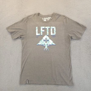 LRG Lifted Research Group Mens Size Extra Large Gray Premium Fit Graphic Tee - Picture 1 of 15