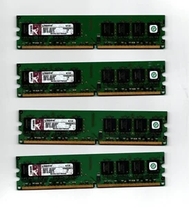Kingston KVR400D2N3/1G (1GB, DDR2 SDRAM, 400 MHz, DIMM 240-pol.) RAM Module - Bild 1 von 1
