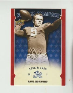 2013 Upper Deck Notre Dame Fighting Irish #AA-PH Paul Hornung card - Picture 1 of 1