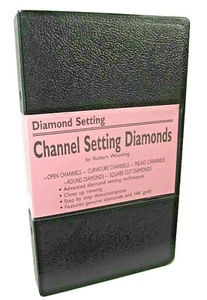 Channel Setting Diamonds Advanced Jeweler Techniques Robert Wooding VHS 1988 - Picture 1 of 3