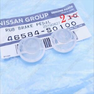 Genuine Nissan MAXIMA Infiniti Brake/Clutch Pedal Rubber Stopper  46584-S0100 x2