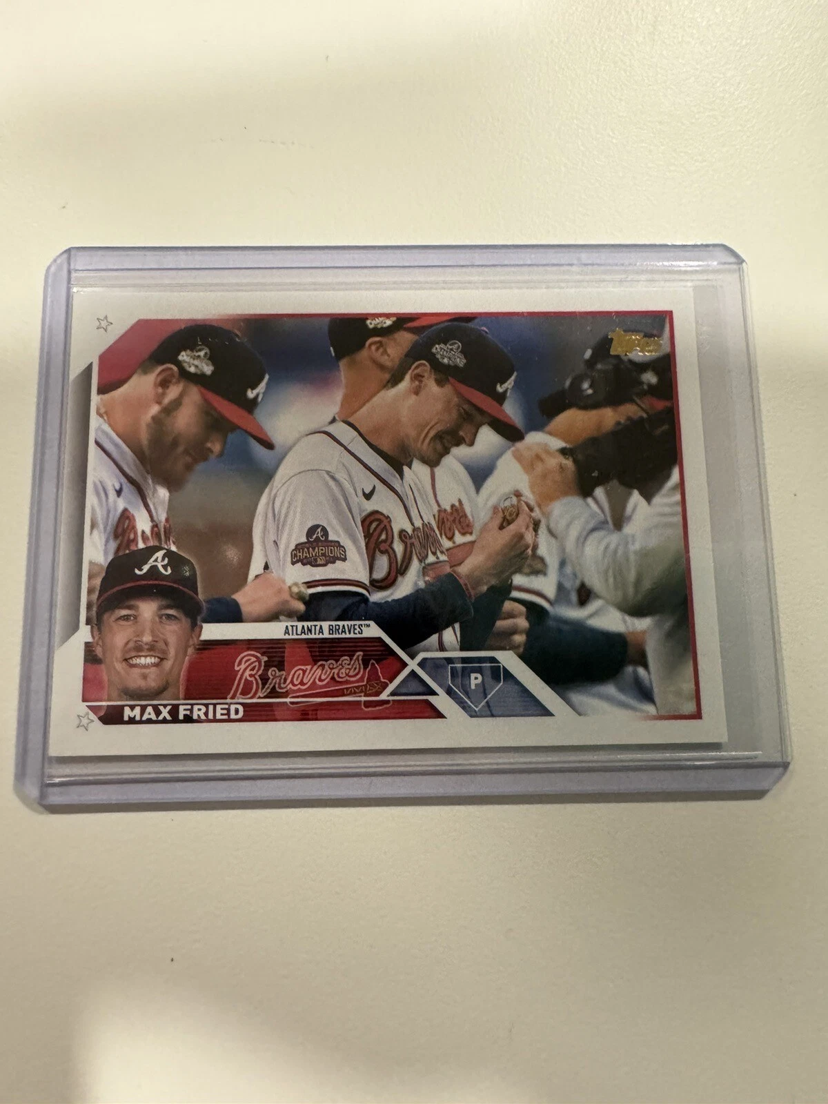2023 Topps Series 1 SSP Gold Mirror 290 Max Fried - Atlanta Braves
