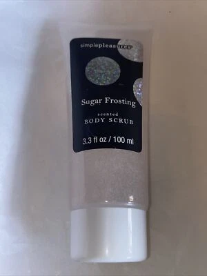 Simple Pleasures Body Scrub, 3.3 oz. Sugar Frosting scent - Image 1 of 2