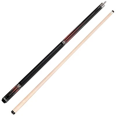 OKKO B-4 Pool Billiard Cue Stick 58”, 13 mm Tip, w/Canadian Maple Shaft (21 oz)