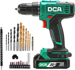 Cordless Drill Set, 336 In-Lbs Torque, 3/8" Keyless Chuck, Electric Power Drill - Picture 1 of 7