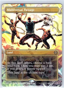 Marvel's Spider-Man #206 Multiversal Passage (Borderless) - Picture 1 of 2