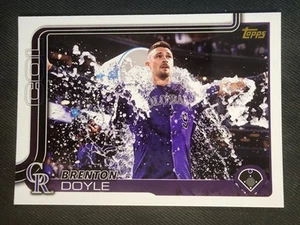 2025 Golden Mirror Variation SSP Brenton Doyle Topps #44 Colorado Rockies - Imagen 1 de 2