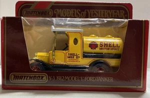 Matchbox Models of Yesteryear - Y-3 1912 Model T Ford Tanker Shell Motor Spirit - Picture 1 of 4