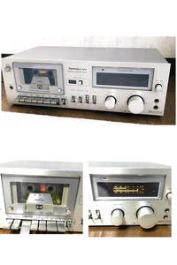 Technics RS-M33 Stereo Cassette Deck Vintage Operation confirmation Japan Used - Picture 1 of 13