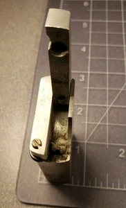 WWII WW2 ERA ALUMINIUM SOLID BLOCK LIGHTER FLIP TOP CIGARETTE CIGAR B39 - Picture 1 of 6