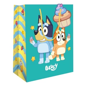 Bluey Medium Gift Bag with handle FSC Accredited - Picture 1 of 3